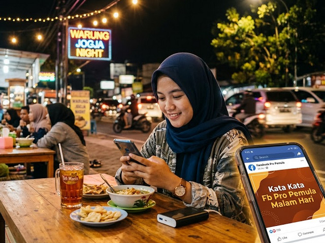 Kata Kata Fb Pro Pemula Malam Hari yang Singkat, Bijak, dan Menarik