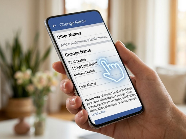Cara Ganti Nama FB Pro Lewat HP dan Komputer dengan Mudah