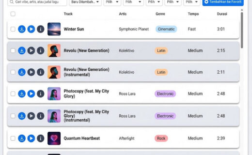 5 Cara Mencari Musik FB Pro Bebas Hak Cipta